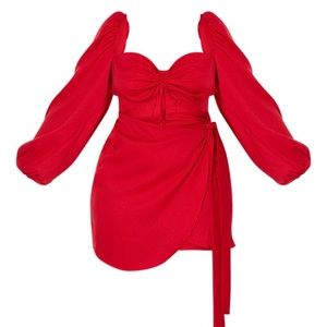 Plus size Cut Out Red Body Dress! BRAND NEW!